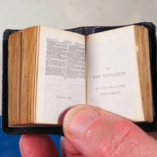 Load image into Gallery viewer, The Holy Bible Containing the Old and New Testaments Translated out of the Original Tongues.by His majesty's special command. Glasgow: David Bryce and Son. London, Henry Frowde, Oxford University Press Warehouse, Amen Corner.1896  >>MINIATURE BOOK<<