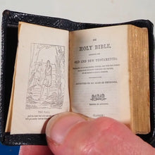 Load image into Gallery viewer, The Holy Bible Containing the Old and New Testaments Translated out of the Original Tongues.by His majesty's special command. Glasgow: David Bryce and Son. London, Henry Frowde, Oxford University Press Warehouse, Amen Corner.1896  >>MINIATURE BOOK<<