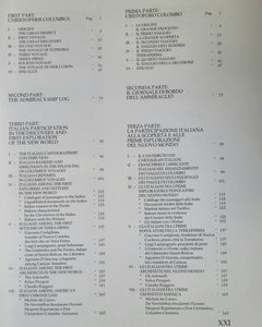 Vannini, Marisa. Christophorus Columbus. The Italian Participation to the Discovery and First Exploration of the New World. Other Great Navigators and Explorers in the Discovery of the New World.