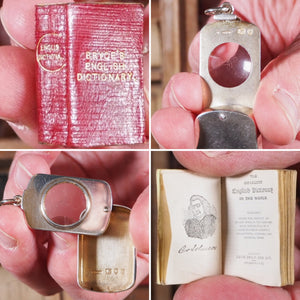Smallest English Dictionary in the World. >>DE LUXE BRYCE MINIATURE DICTIONARY<< Publication Date: 1900 CONDITION: VERY GOOD