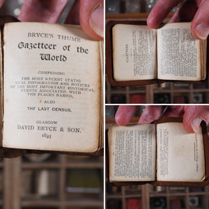 Bryce's Thumb Gazetteer of the World. Comprising the Most Recent Statistical Information and Notices of the Most Important Historical Events Associated with the Places Named, also the Last Census. 1893