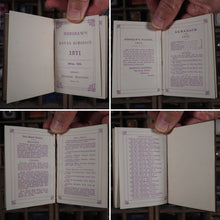 Load image into Gallery viewer, Renshaw&#39;s Royal Almanack for 1871. &gt;&gt;RARE ROYAL MINIATURE ALMANAC&lt;&lt; Publication Date: 1870 CONDITION: NEAR FINE

