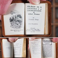 Load image into Gallery viewer, Elegy in a country church-yard &amp; other poems. &gt;&gt;MINIATURE ELEGY TO UNSUNG PAUPERS&lt;&lt; Gray, Thomas. Publication Date: 1904 CONDITION: VERY GOOD
