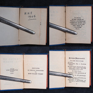 Shakespeare, William. Ellen Terry Complete Works of William Shakespeare, in 40 volumes. Bryce, David & Son. Glasgow. 1904. Complete Works. [Large revolving bookcase].