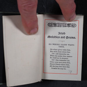 Moore, Thomas. Irish Melodies. Bryce & Son. Glasgow. Circa 1889.