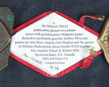 Load image into Gallery viewer, Shakespeare, William. William Shakespeare's Sonnet xviii. De Walden Press. Qualicum Beach. B.C. Canada.  ISBN 0973604123. 2005. Limited edition, number 18 out of 25.
