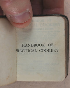 Dods, Matilda Lees. Handbook of Practical Cookery. Eyre & Spottiswoode (Bible Warehouse), Limited. 33, paternoster Row, E.C. London, Edinburgh and New York. 1906.