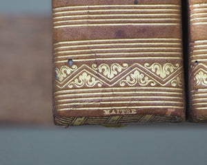 Voyage du Jeune Anacharsis en Grèce, vers le milieu du quatrième siècle avant l'ère vulgaire. Par J. J. Barthelemy. Chez Janet et Cotelle, Librairies, Paris. 1824. >>FINE SIGNED BINDING<<