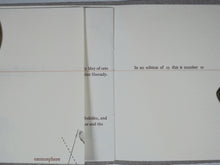 Load image into Gallery viewer, Tetenbaum, Barbara. Oabecedarium. Triangular Press. Portland, Oregon. 1980. Limited, numbered edition, 10 out of 25.
