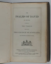 Load image into Gallery viewer, Psalms of David in metre. Printed by George E. Eyre and William Spottiswoode, printers to the Queen&#39;s most excellent majesty, London. Circa 1870. &gt;&gt;BAGSTER&#39;S SEALSKIN BINDING&lt;&lt;
