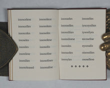 Load image into Gallery viewer, Isosceles : a collection of 270 variant spellings by schoolboys. Brian Cook (Compiler), Colin Dixon (Contributor).  Circle Press. York. 1992.
