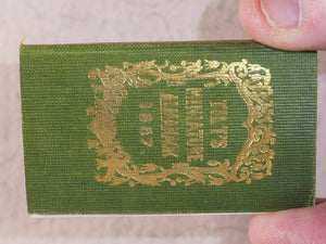Tilt's Miniature Almanack. Various publishers. London. [1848-1870] >>RUN OF SCARCE COLLECTABLE ALMANACS<<