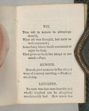 Load image into Gallery viewer, Mason, Thomas. Witty, Humorous and Merry Thoughts. Bryce, David &amp; Son. Glasgow. Circa 1883.
