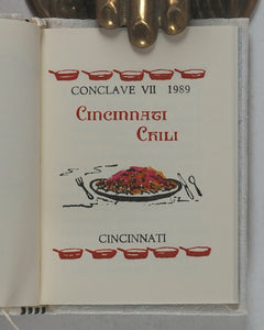 Bingham, Rebecca. Conclave Cookbook. Rebecca Press. 1992. >>NUMBER 26/35 SIGNED COPIES<<