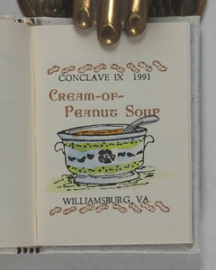 Bingham, Rebecca. Conclave Cookbook. Rebecca Press. 1992. >>NUMBER 26/35 SIGNED COPIES<<