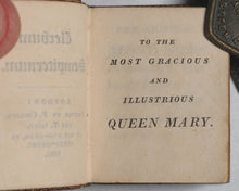 Load image into Gallery viewer, Thumb Bible. Verbum Sempiternum. Printed by F. Collins for T. Ilive at the Nag's Head, in Jewen-street Re-printed by W. Davy, [London]. 1818.
