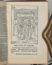 Load image into Gallery viewer, Holy Bible Containing the Old and New Testaments. Chained Bible and Lectern. Bryce, David &amp; Son. 1901.
