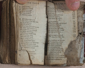 Whole booke of Psalmes Collected into English meeter by Thomas Sternehold, Iohn Hopkins, and others.Company of Stationers. London. 1627.