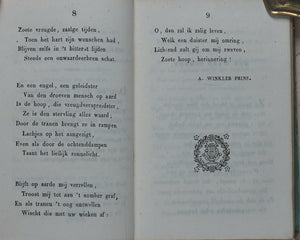 Miniatuur almanak voor het jaar 1840. Bosch, L.E.  Zoon. Utrecht . [1839].