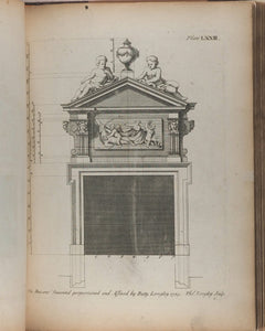 Batty Langley. City and country builder's and workman's treasury of designs, or, The art of drawing and working the ornamental parts of architecture. Printed for and sold by S. Harding, London. 1741.