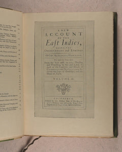 Alexander Hamilton. A New Account of the East Indies. Argonaut Press. 1930. >>Unopened, numbered, limited edition Private Press on Japon Vellum<<