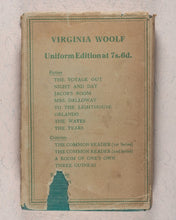 Load image into Gallery viewer, Virginia Woolf. Collected works of Virginia Woolf - every first Uniform Edition,  in original dust-jackets. Hogarth Press. 52 Tavistock Square. London.  1929-1950.
