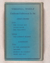 Load image into Gallery viewer, Virginia Woolf. Collected works of Virginia Woolf - every first Uniform Edition,  in original dust-jackets. Hogarth Press. 52 Tavistock Square. London.  1929-1950.
