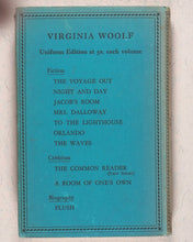 Load image into Gallery viewer, Virginia Woolf. Collected works of Virginia Woolf - every first Uniform Edition,  in original dust-jackets. Hogarth Press. 52 Tavistock Square. London.  1929-1950.
