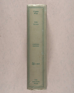 Virginia Woolf. Collected works of Virginia Woolf - every first Uniform Edition,  in original dust-jackets. Hogarth Press. 52 Tavistock Square. London.  1929-1950.