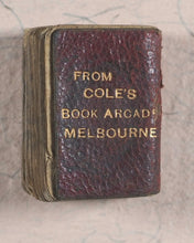 Load image into Gallery viewer, Smallest English Dictionary in the World. Bryce, David &amp; Son. Glasgow. Circa 1896.&gt;&gt;Scarce miniature promo for world&#39;s largest bookshop in 1896&lt;&lt;
