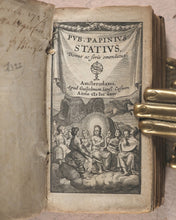 Load image into Gallery viewer, Pub. Papinius Statius. Denuo ac Serio emendatus. Guiljelmum Ianss: Caesium. [Amsterdam].&gt;&gt;Dramatic and significant classical poetry in miniature&lt;&lt; 1624.
