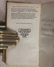 Load image into Gallery viewer, Pub. Papinius Statius. Denuo ac Serio emendatus. Guiljelmum Ianss: Caesium. [Amsterdam].&gt;&gt;Dramatic and significant classical poetry in miniature&lt;&lt; 1624.
