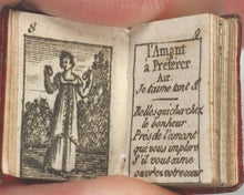 Load image into Gallery viewer, Petit Bijou des Dames, Le. Marcilly, Rue St. Jacques, 31. Paris. Micro-miniature in original walnut etui. [1817].
