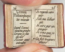 Load image into Gallery viewer, Petit Bijou des Dames, Le. Marcilly, Rue St. Jacques, 31. Paris. Micro-miniature in original walnut etui. [1817].
