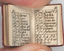 Load image into Gallery viewer, Petit Bijou des Dames, Le. Marcilly, Rue St. Jacques, 31. Paris. Micro-miniature in original walnut etui. [1817].

