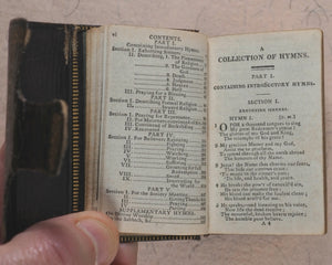 John Wesley. Collection of hymns for the use of the people called Methodists. Printed at the Conference-Office by Thomas Cordeux; sold by Thomas Blanshard, 14 City Road and 66 Paternoster Row, London. [1815].