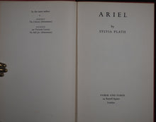 Load image into Gallery viewer, Ariel. PLATH, Sylvia. Publication Date: 1965. Faber &amp; Faber. FIRST EDITION. First impression.  HARDCOVER
