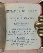 Load image into Gallery viewer, Thomas à Kempis. Imitation of Christ. Eyre &amp; Spottiswoode. London. 1906.
