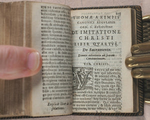 Imitation of Christ. De Imitatione Christi libri quatuor. Moreti, Ex Officina Plantiniana Balthasaris. Antverpiae. 1630.