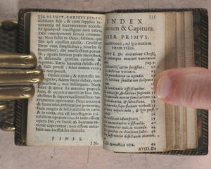 Imitation of Christ. De Imitatione Christi libri quatuor. Moreti, Ex Officina Plantiniana Balthasaris. Antverpiae. 1630.