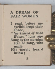 Load image into Gallery viewer, Tennyson, Alfred Lord. Dream of Fair Women. Treherne, Anthony &amp; Co. Ltd. 3 Agar Street. W.C. London. 1903.
