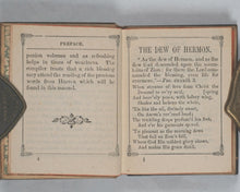 Load image into Gallery viewer, Dew of Hermon: a text of scripture and a verse of a hymn for every day in the year. Warne, Frederick. Bedford Street, Strand. [London]. Circa 1853.
