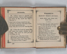 Load image into Gallery viewer, Dew of Hermon: a text of scripture and a verse of a hymn for every day in the year. Warne, Frederick. Bedford Street, Strand. [London]. Circa 1853.
