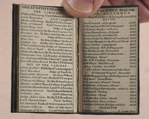 London Almanac for the Year of Christ 1861. Company of Stationers. [London]. [1860].