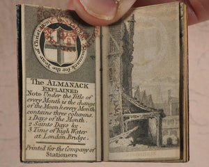 London Almanac for the year of Christ 1829. Company of Stationers. [London, 1828].
