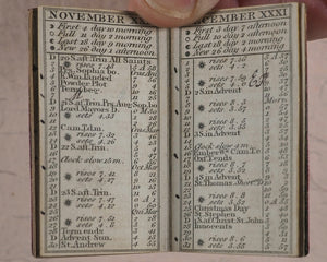 London Almanac for the year of Christ 1829. Company of Stationers. [London, 1828].