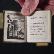 Load image into Gallery viewer, Infant&#39;s Library. Marshall, John. Circa 1800. 16 volumes. Complete with original sycamore bookcase.
