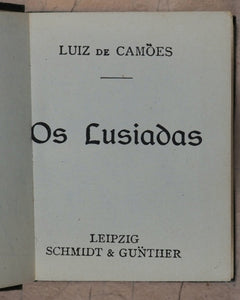 Camôes, Luiz de. Os Lusiadas. Schmidt & Günther. Leipzig. [1928].