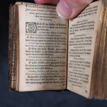 Load image into Gallery viewer, Bèze, Théodore de. Psalteror Psalmes of Dauid : after the translation of the great Bible, pointed as it shall be said or sung in churches: with the morning &amp; euening praier. Company of Stationers. London. 1606.
