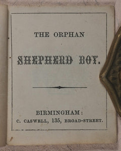 Orphan Shepherd Boy. Caswell, C[harles]. 135, Broad Street, Birmingham. [1860?].